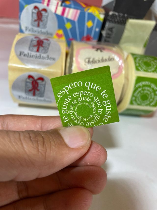 250 Pegatinas Adhesivas