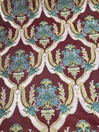 Tejido Fallera Alicantina Damasco Floral