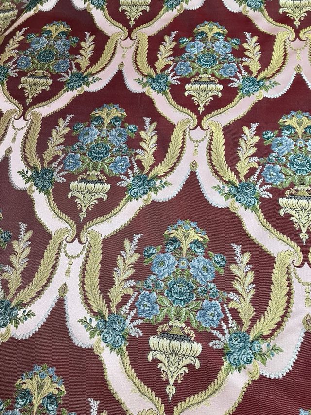 Tejido Fallera Alicantina Damasco Floral