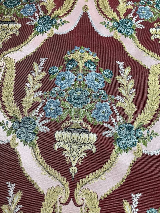 Tejido Fallera Alicantina Damasco Floral