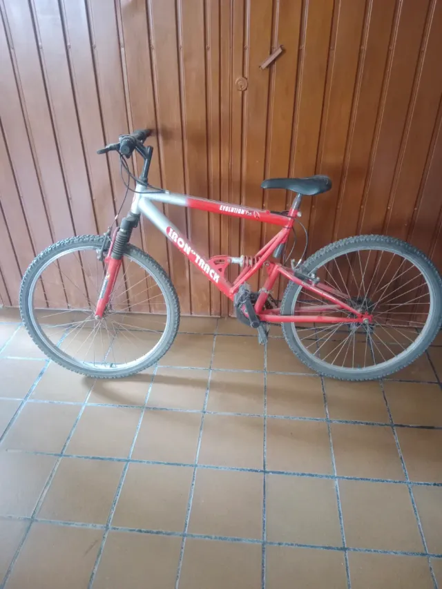 Bicicleta de Montaña Iron Track Roja