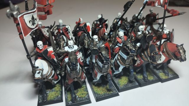 Warhammer Condes Vampiro: 13 Caballeros Tumularios