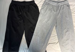 Pantalones de chándal negros y grises