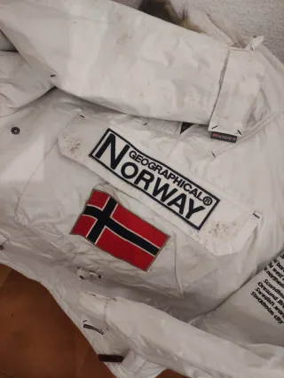 Chaqueta Geographical Norway Blanca