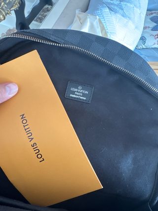 Mochila Louis Vuitton Hombre Beige