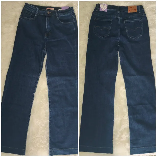 Vaqueros mujer azules