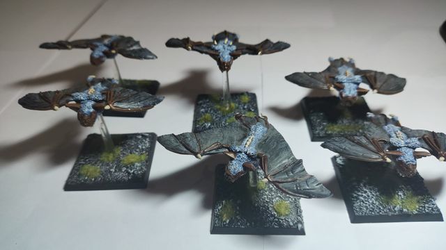 6 Murciélagos Vampiro Warhammer Condes Vampiro