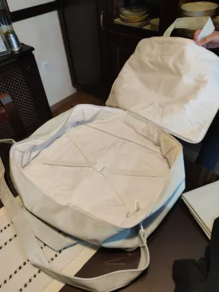 Conjunto de maleta, neceser y cambiador de bebe