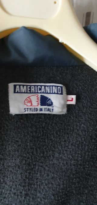 Giacca uomo impermeabile AMERICANINO blu L
