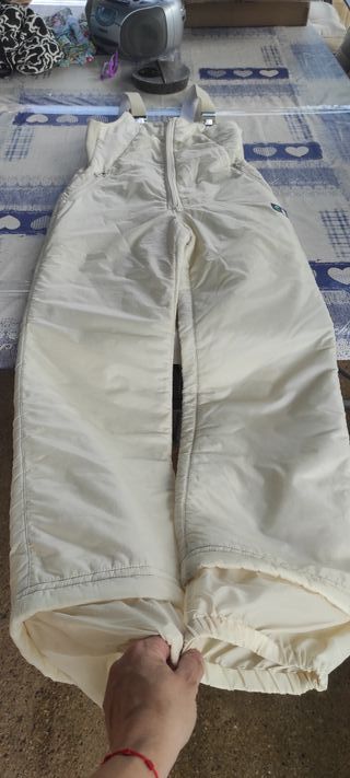 Mono de esquí mujer blanco