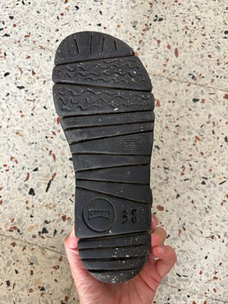 Sandalias Camper Oruga Negras