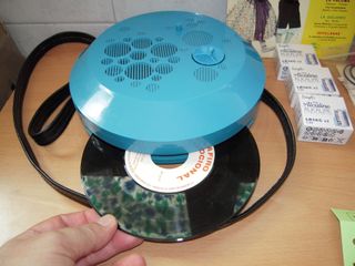 Ok, giradischi portatile FUNZIONANTE