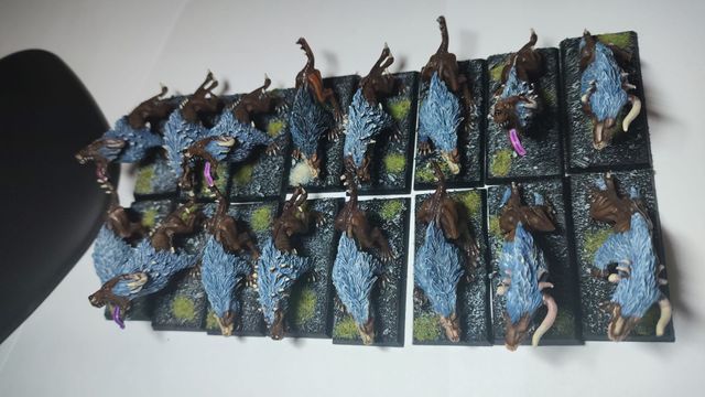 Warhammer 16 Lobos Espectrales Condes Vampiro