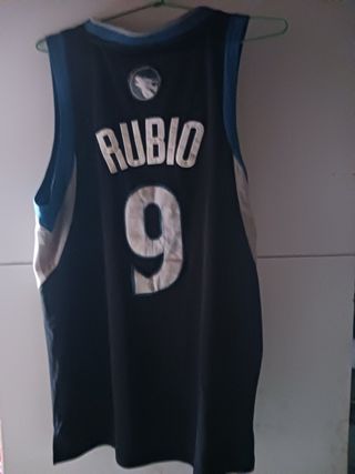 Camiseta Ricky Rubio Minnesota Timberwolves Talla 