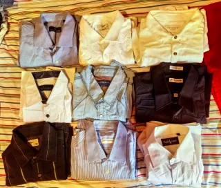 Lote 10 Camisas Hombre Varias Marcas Talla XL