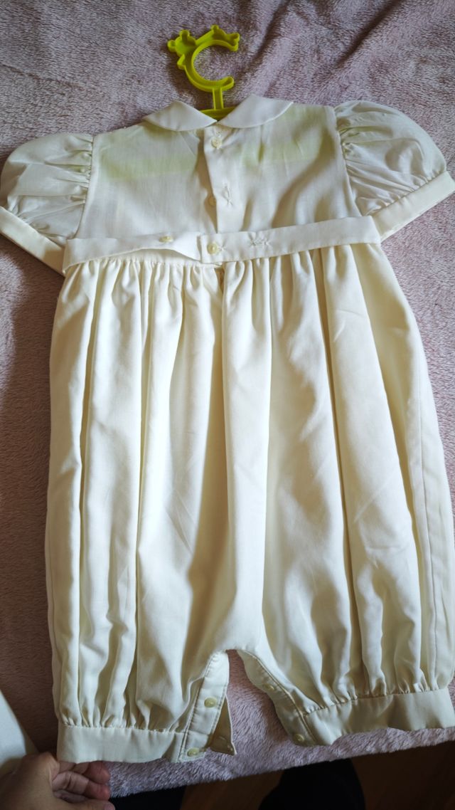 Traje de bautizo bebé