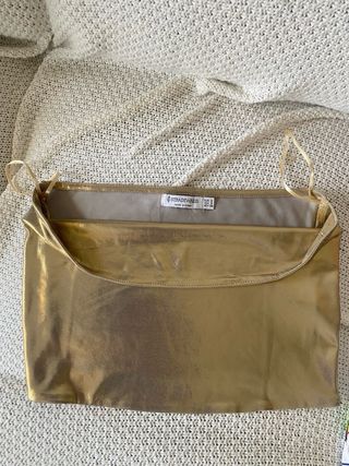 Top Dorado Metálico Talla S