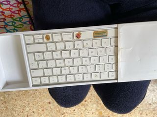 Teclado Apple Plata/Blanco