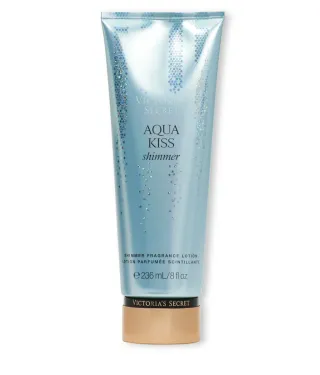 Victoria's Secret Aqua Kiss Shimmer Loción