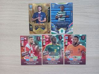 Lote de 5 Cromos Adrenalyn para TEODORO ( Cambio )