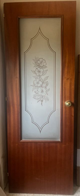 Puertas de madera interior