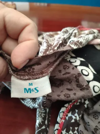 Blusa M&S Algodón Talla M