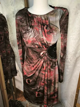 Vestido estampado Linda Segal