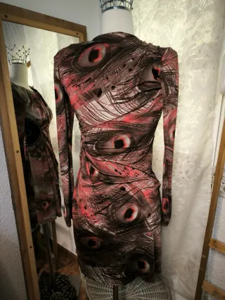 Vestido estampado Linda Segal