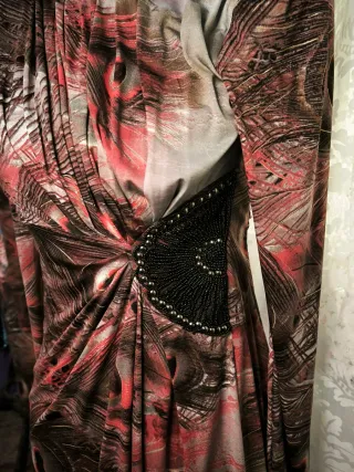 Vestido estampado Linda Segal
