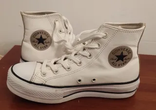 Converse talla 37.5  plataforma Chuck Taylor 