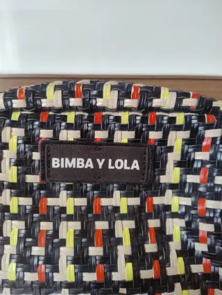 Bolso Bimba y Lola tejido multicolor