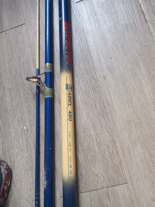 Caña de pescar Grauvell 3 piezas 480