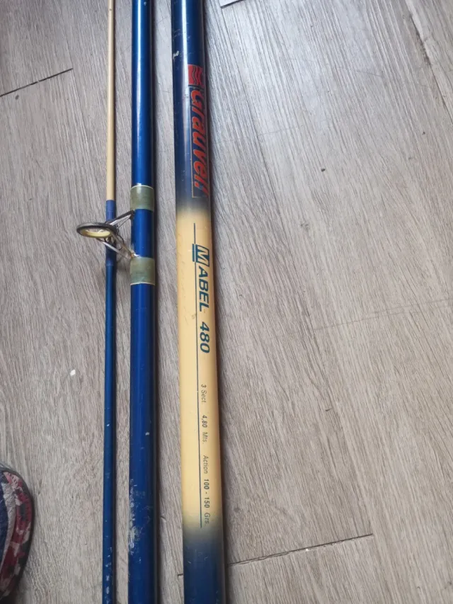 Caña de pescar Grauvell 3 piezas 480