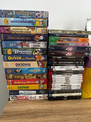 Lote Películas y Series DVD y Blu-ray
