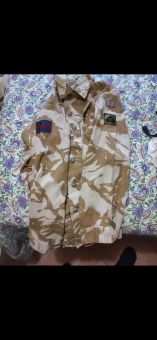 Giacca Carristi Inglese Guerra Golfo Desert