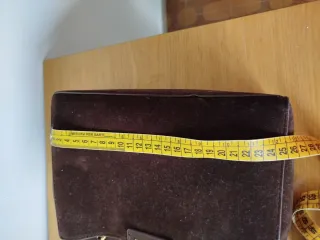 Borsa marrone con manico