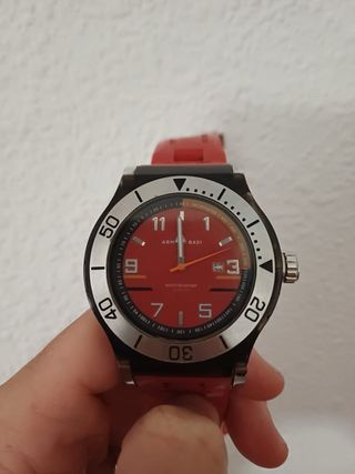 Reloj Armand Basi Negro y Rojo