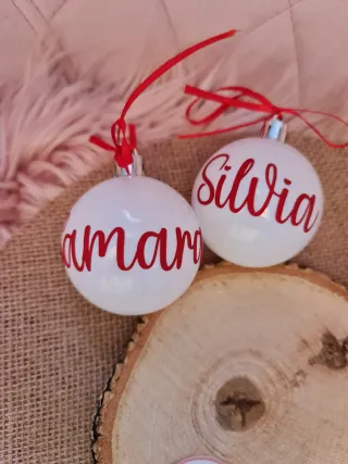 Bolas Navidad Personalizadas