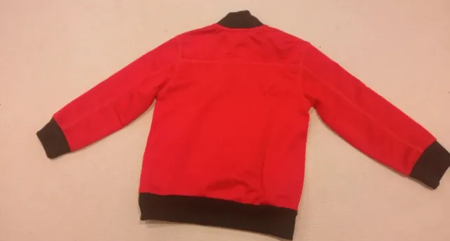 Adidas Giacca tuta Adidas bambino rossa