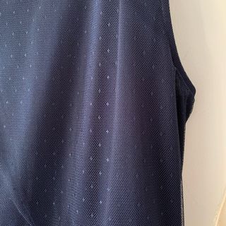 Lote 2 Vestidos Tul blanco y Azul marino Talla M