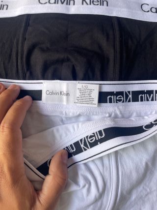 Calzoncillos Calvin Klein 5 unidades Talla L