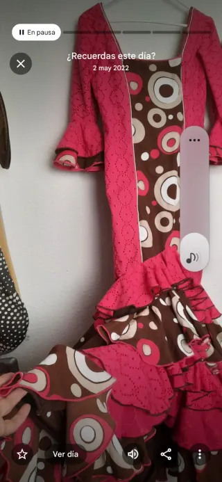 Traje de flamenca talla 38-40