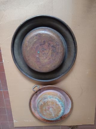 Bracere antico in rame 