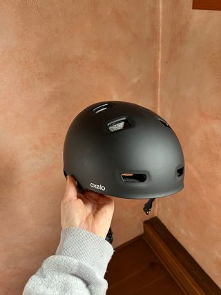 Casco Skater Negro Oxelo