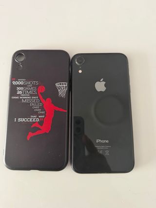iPhone XR Negro 64 GB + Funda