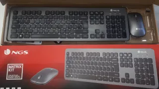Combo Teclado y Ratón NGS Inalámbrico