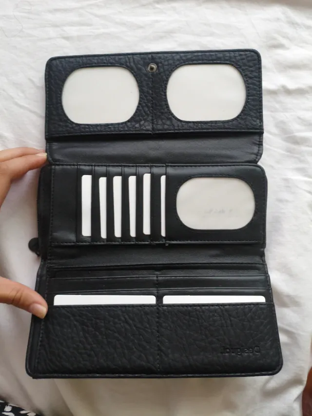 Monedero Desigual Negro