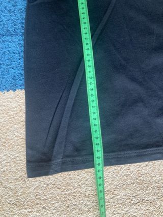 Camiseta corta Bershka Negra con estampado