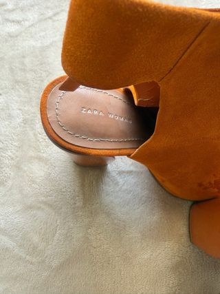 Botines Zara Naranja