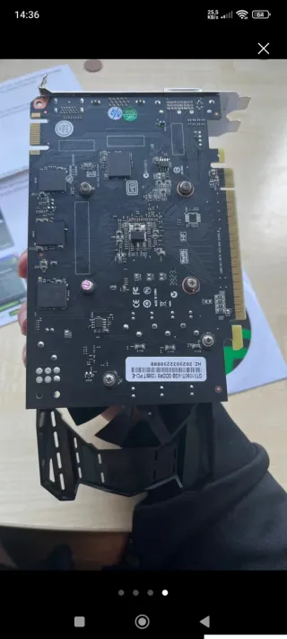Tarjeta Gráfica Nvidia GeForce GTX 1050 Ti 4GB